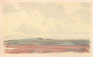 Color woodcut