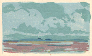 Color woodcut