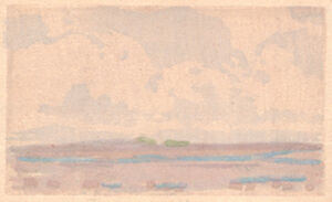 Color woodcut