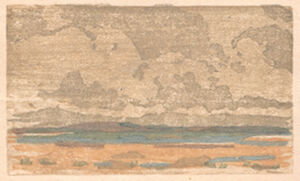 Color woodcut
