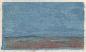 Color woodcut