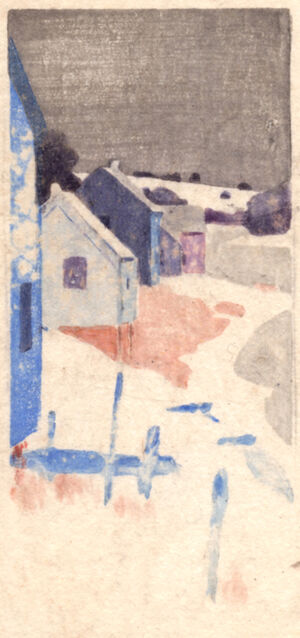 Color woodcut