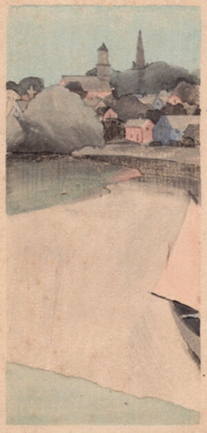 Color woodcut