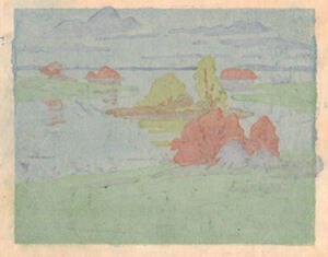 Color woodcut