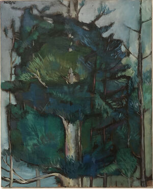 Oil on canvas
