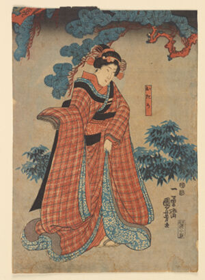woodblock print