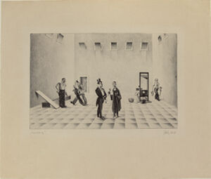 Lithograph on wove paper