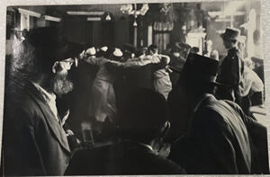 Ferrotyped gelatin silver print