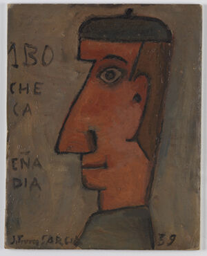Oil on board