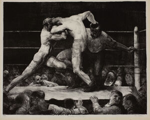 Lithograph on china paper