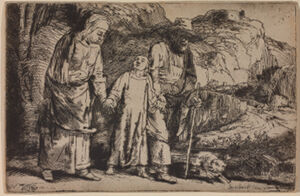 Etching and drypoint on paper