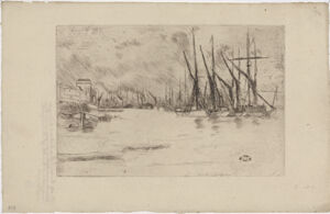 Etching and drypoint on paper