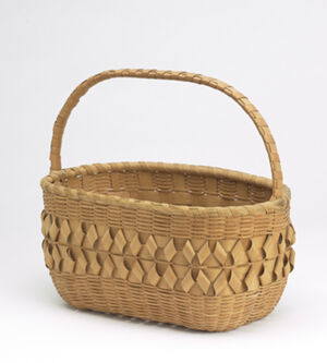 Brown ash, sweetgrass