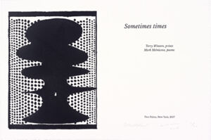 Portfolio of 20 four-color silkscreens and poems with title page and colophon
