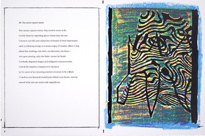 Portfolio of 20 four-color silkscreens and poems with title page and colophon