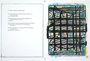 Portfolio of 20 four-color silkscreens and poems with title page and colophon