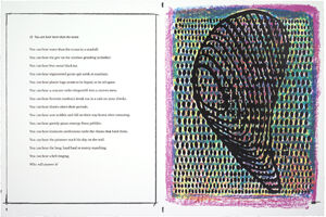 Portfolio of 20 four-color silkscreens and poems with title page and colophon