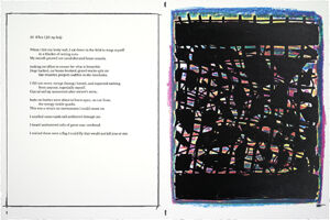 Portfolio of 20 four-color silkscreens and poems with title page and colophon