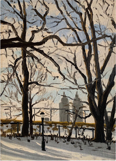 Oil on canvas