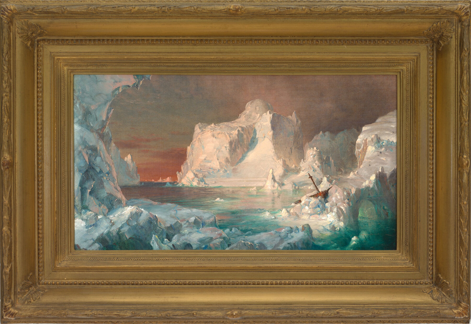 Final Study for The Icebergs | Frederic Edwin Church | Colby