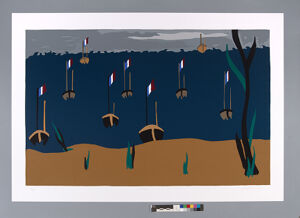 Silkscreen on paper