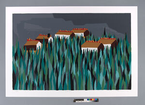 Silkscreen on paper