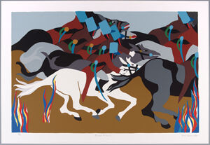 Silkscreen on paper