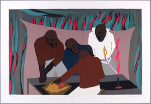 Silkscreen on paper