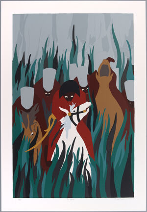Silkscreen on paper