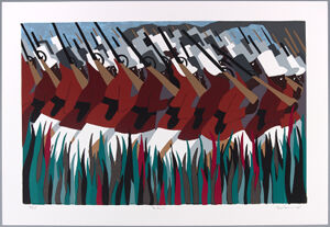 Silkscreen on paper