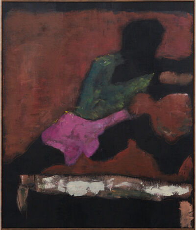 Acrylic and pastel on linen