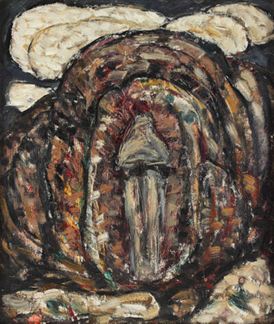 Oil on academy board