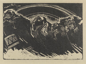 Woodcut on paper, Ed. 2/100