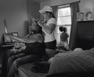 Gelatin silver print, Ed. 3 of 5, from the series &quot;Flint is Family&quot;