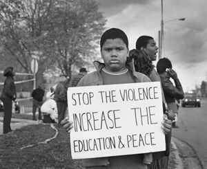 Gelatin silver print, Ed. 4 of 5, from the series &quot;Flint is Family&quot;