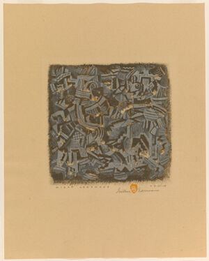 Woodcut on paper, Ed. I 7/125
