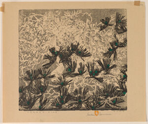 Woodcut on paper, Ed. I 4/125