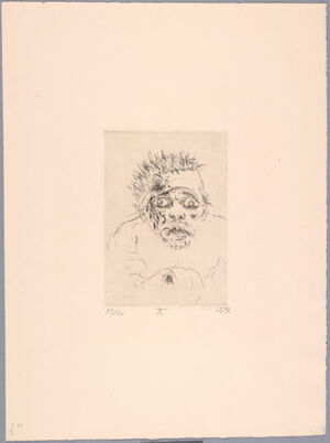 Etching and drypoint, Ed. 33/70