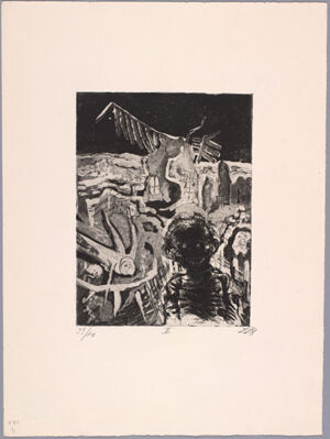 Etching, aquatint and drypoint