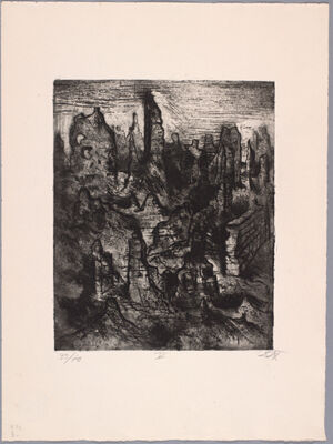 Etching and aquatint