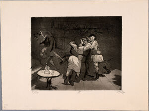 Etching, aquatint and drypoint, Ed. 33/70