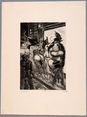 Etching, aquatint and drypoint, Ed. 33/70