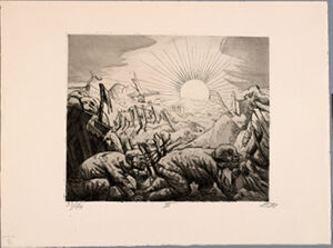 Etching and aquatint, Ed. 33/70