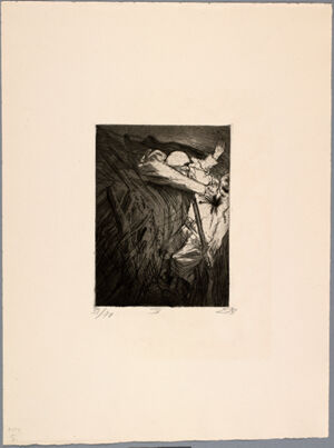Etching and aquatint, Ed. 33/70