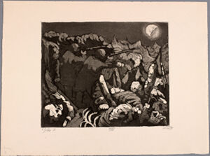 Etching, aquatint and drypoint, Ed. 33/70