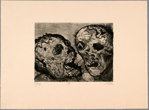 Etching, aquatint and drypoint, Ed. 33/70