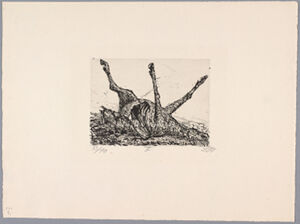 Etching and drypoint, Ed. 33/70