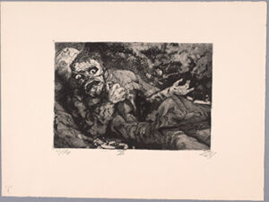 Etching and aquatint, Ed. 33/70