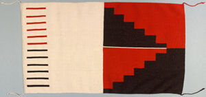 harvested natural dye on natural Churro wool