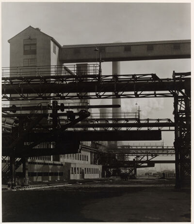 Gelatin silver print on board